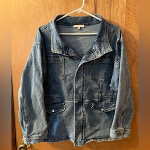 Skies Are Blue Denim Jacket